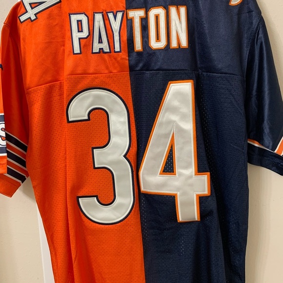 Nike Men's Navy and Orange Jersey - Picture 2 of 3